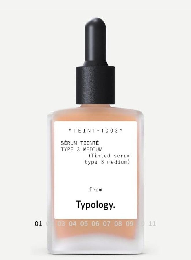 Typology Tinted Serum with Vitamin C, Squalane & Aloe Vera - Type 3 / Medium - Image 2